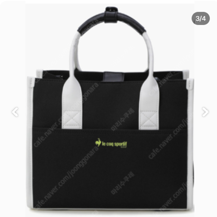 르꼬끄 스포르티브 골프 여성스퀘어 토트백--2