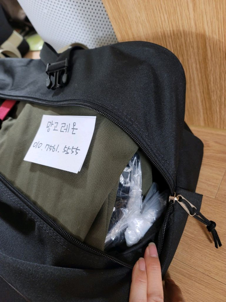 오크벨 숏베 카키새상품--2