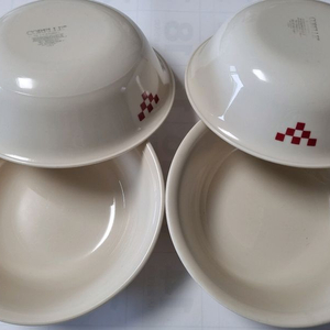 코렐 베이지 샌드스톤 국그릇 4p