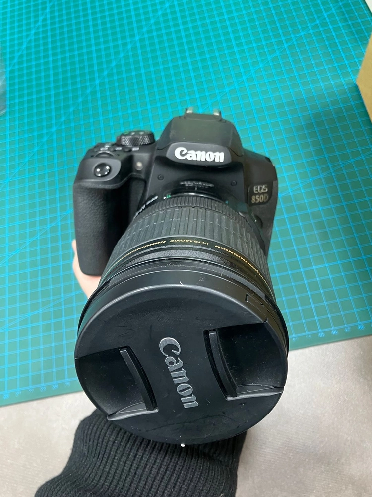 캐논 EOS 850D + EF-S 17-55mm 렌즈 ,포텍스 E400 SS-B 스튜디오 조명 세트 이미지