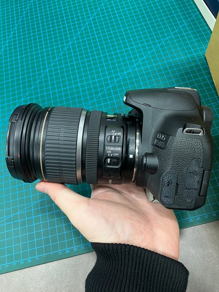 캐논 EOS 850D + EF-S 17-55mm 렌즈 ,포텍스 E400 SS-B 스튜디오 조명 세트 이미지