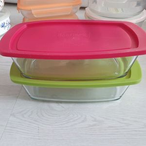 Marinex 대용량 오븐 글라스 2개 일괄. 새상품 수입 유리 마리넥스 마린엑스 베이킹 리조토 라쟈나 파스타
