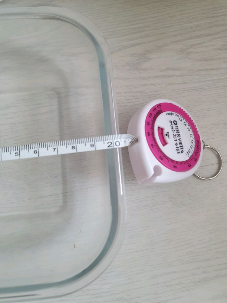 글라스락 원형 직각 유리 접시 밀폐용기 6개 일괄. 새상품 돔형 반찬통 케익 빵 샐러드 잡채 보관용기 이미지