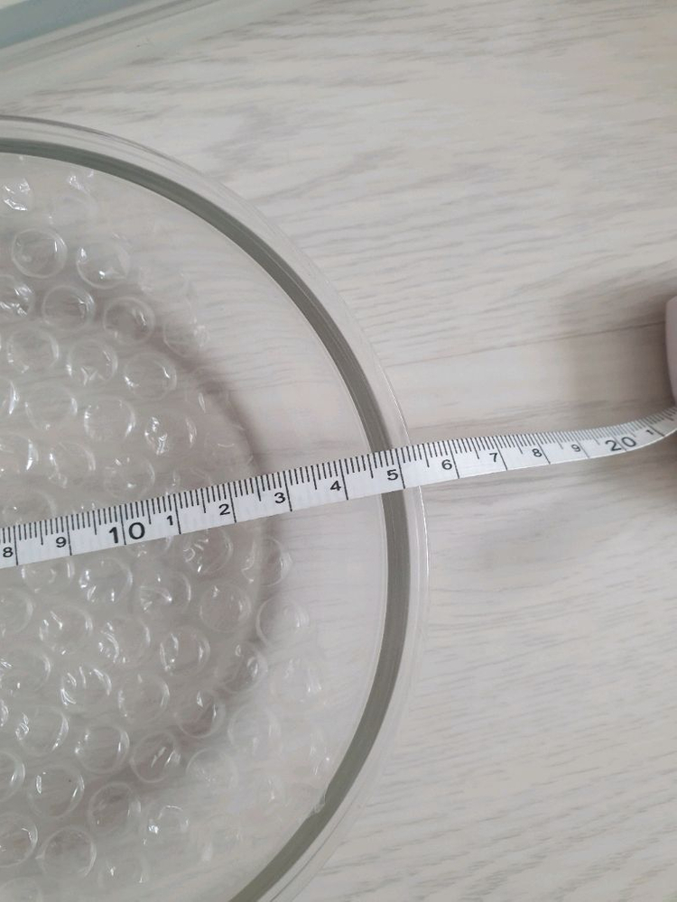 글라스락 원형 직각 유리 접시 밀폐용기 6개 일괄. 새상품 돔형 반찬통 케익 빵 샐러드 잡채 보관용기 이미지