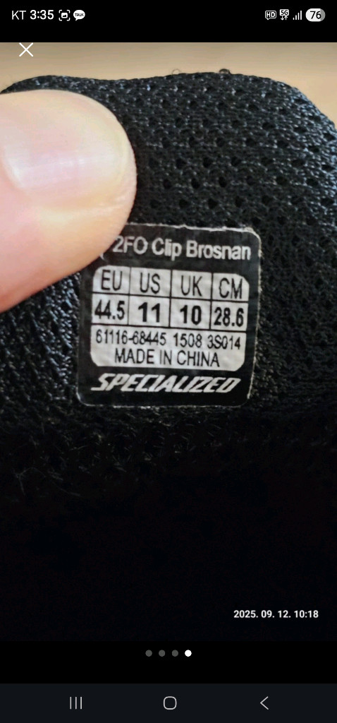 스페셜라이즈드 2FO 클릿신발 MTB신발 285--3