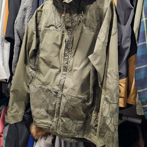 피엘라벤 캡자켓 그린카모 L사이즈