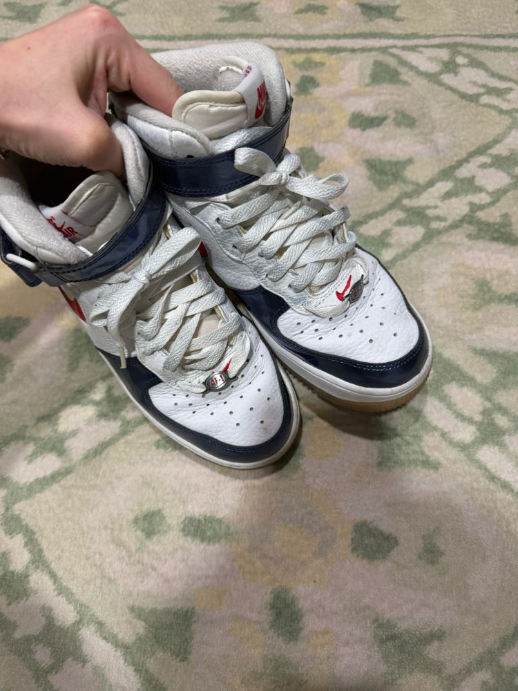 나이키 에어포스1 미드 유니버시티 240 / 나이키 운동화--1