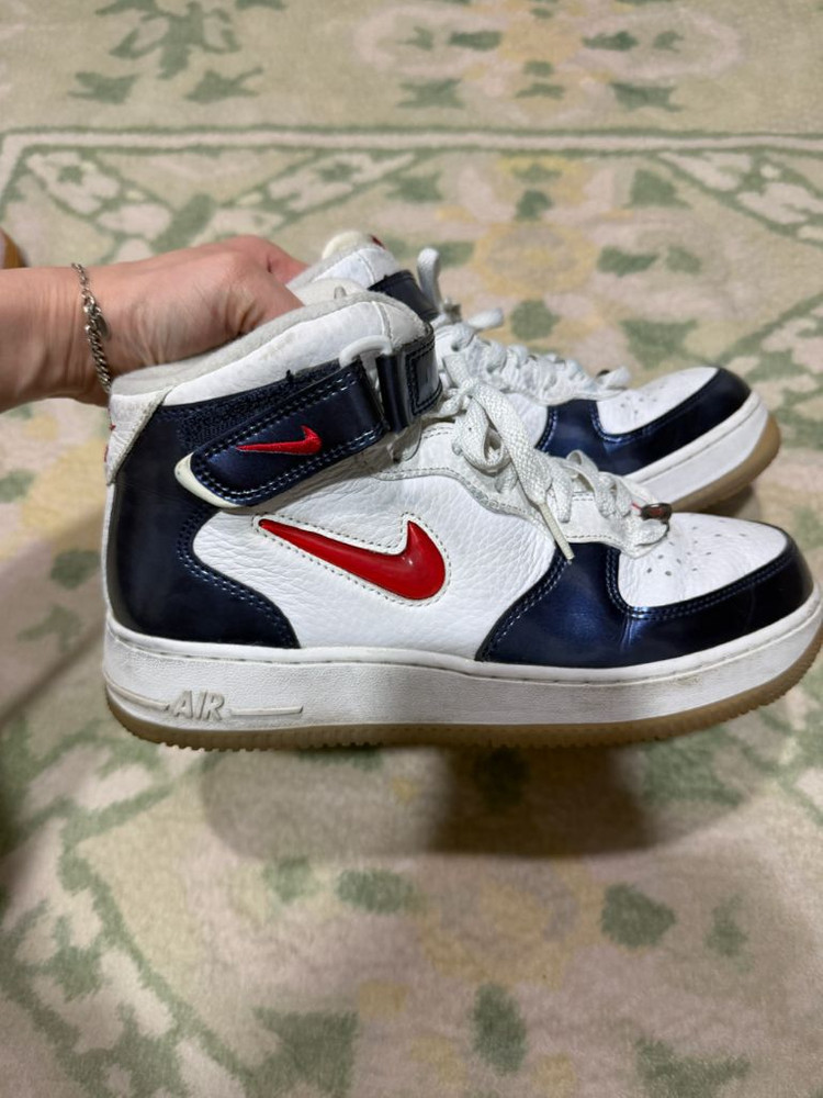 나이키 에어포스1 미드 유니버시티 240 / 나이키 운동화--3