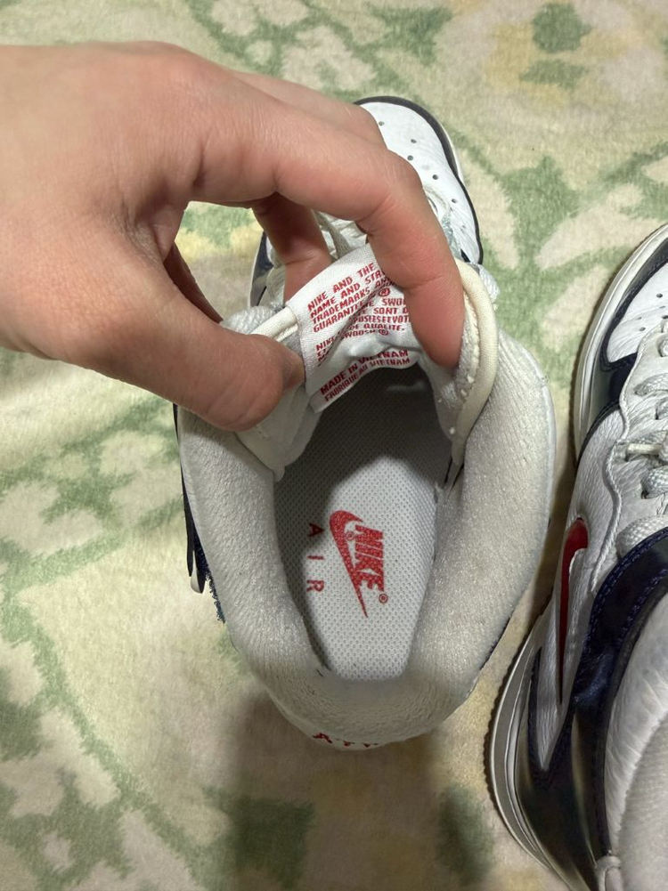 나이키 에어포스1 미드 유니버시티 240 / 나이키 운동화--4