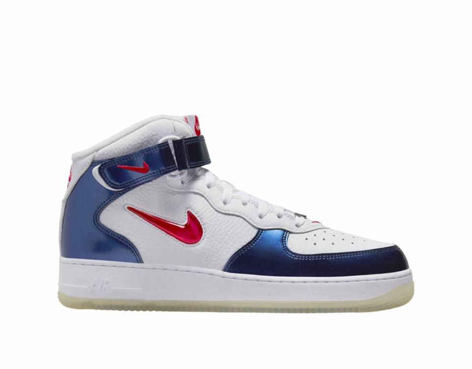 나이키 에어포스1 미드 유니버시티 240 / 나이키 운동화--8