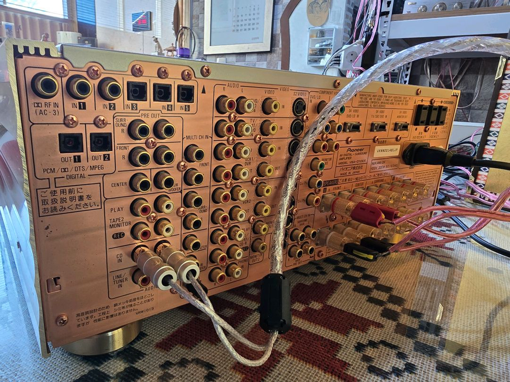 빈티지 명기 파이오니아 VSA-D10EX AV디지탈 서라운드 앰프--6