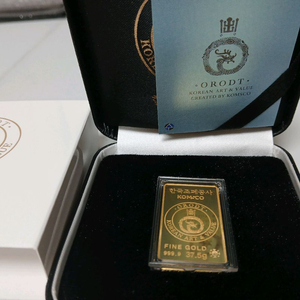 조폐공사 오롯 골드바 37.5g 팝니다