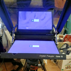 크리스탈 프롬프터 clone16 1인 방송장비