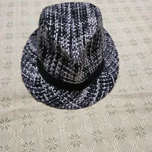 Henschel Hat Co.체크 패턴중절모M