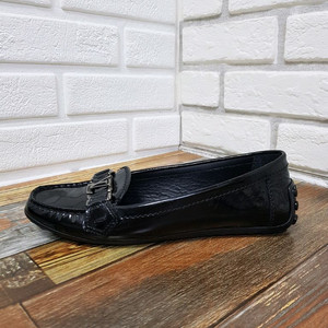 [37/240/정품] 루이비통 페이턴트 로퍼 블랙 드라이빙슈즈