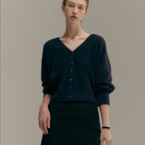 sie 로쉬 루즈 라쿤 가디건(1회착,실사첨부)