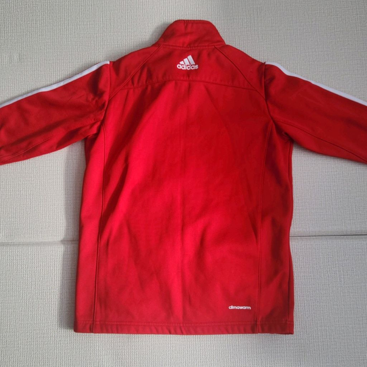 아디다스키즈 빨간색 기모져지 75(140)--5