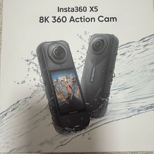 인스타360 X5 액션캠+샌디스크512GB+렌즈가드 새제품