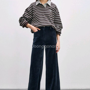 시스템 코듀로이 와이드팬츠 / 타임 마인 랑방 더캐시미어 sjsj