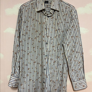 폴스미스 런던 플로럴 스트라이프 셔츠 15.5/39(100-105)