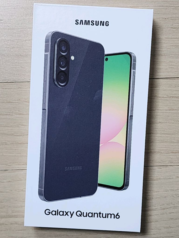 갤럭시 퀀텀6 5G 128Gb 어썸 그라파이트 미개봉 팝니다.--0