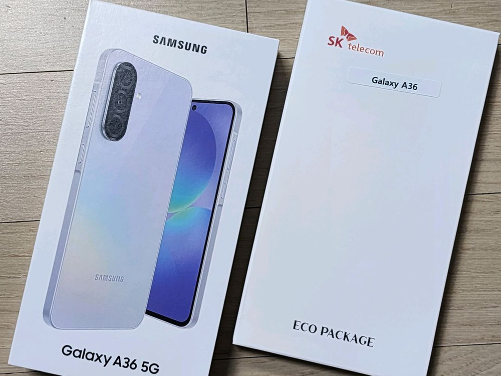 갤럭시 A36 5G 128Gb 어썸 라벤더 미개봉 팝니다.--0