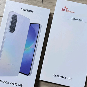 갤럭시 A36 5G 128Gb 어썸 라벤더 미개봉 팝니다.
