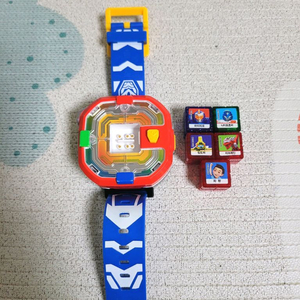 헬로카봇 버전3 큐브 시계 상태아주좋음