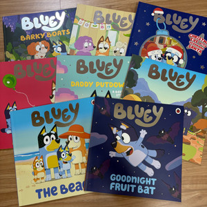 블루이 그림책 8권 세트 + 매거진 2권