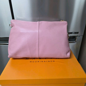 (새싱품) 러블리 인디핑크 리얼 소가죽 숄더겸 크로스백