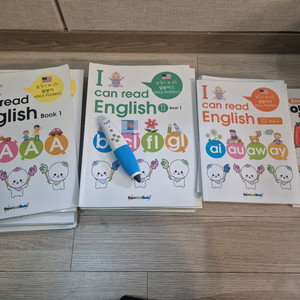 슈퍼맘 보카 파닉스 영어 1~3단계 세트(36권)+토킹펜 팝니다(새상품, 토킹펜 포함)