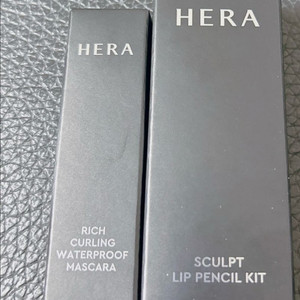 헤라 립 펜슬 키트 + 워터프루프 마스카라 (증정품, 미사용)