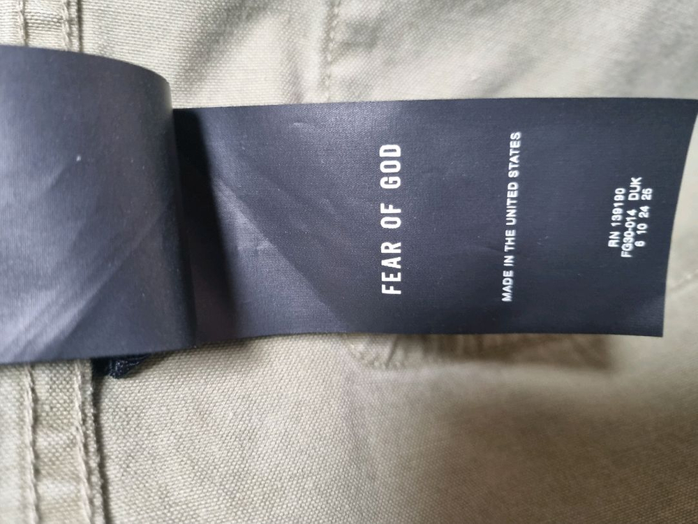 피어오브갓 7th 밀리터리 코트 xs--3