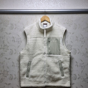 [L/100/23년] 아이더 방풍 플리스조끼 화이트