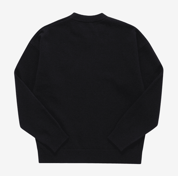 메종키츠네 LM00819KT1063 P199 폭스 헤드 인타르시아 남성 니트 이미지