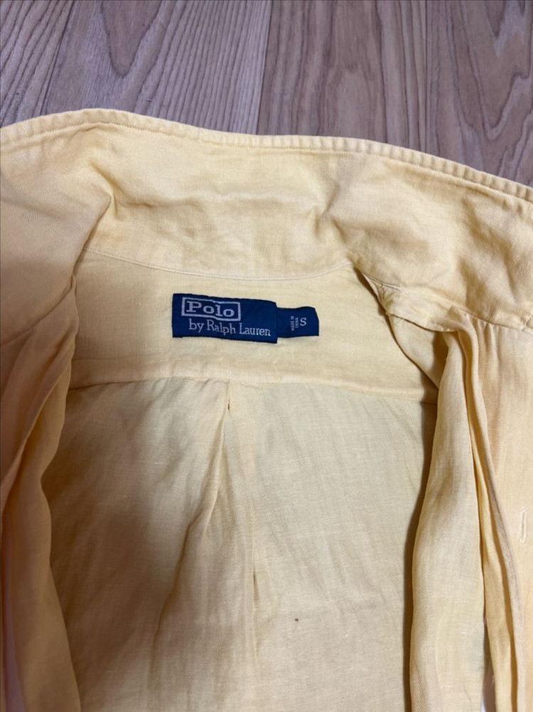 폴로 랄프로렌 린넨 셔츠 s(100-110)--3