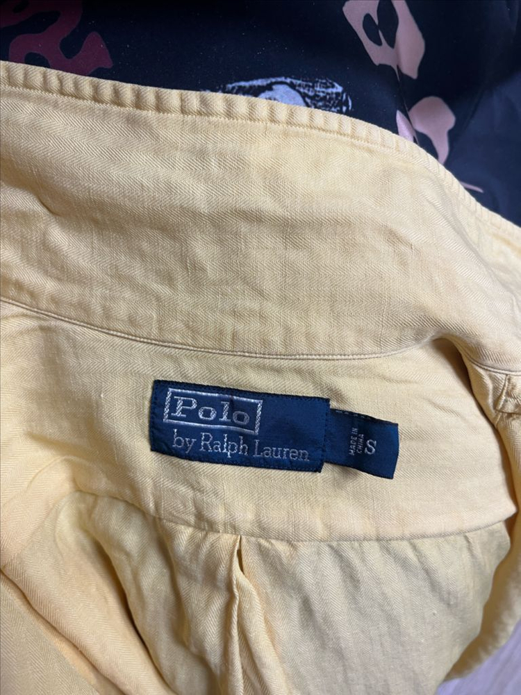 폴로 랄프로렌 린넨 셔츠 s(100-110)--4