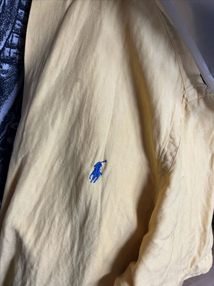폴로 랄프로렌 린넨 셔츠 s(100-110)--5