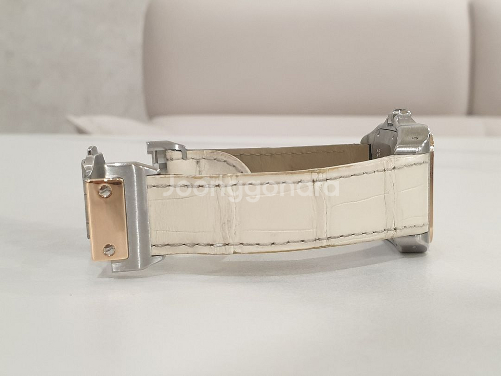 까르띠에 산토스 100주년 미디움 콤비 2878--6