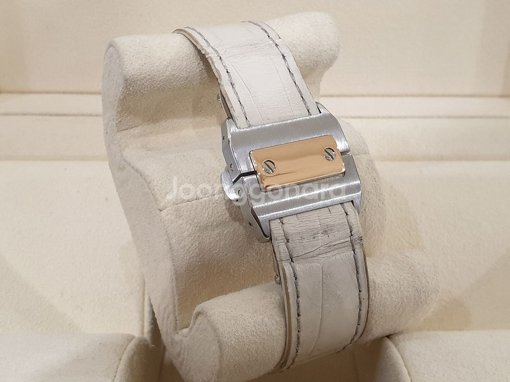 까르띠에 산토스 100주년 미디움 콤비 2878--9