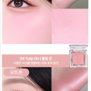 글린트 블러셔 튤립온/발레코어핑크 이미지