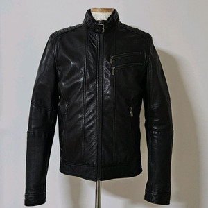 100)자라맨 염소가죽 라이더자켓 이미지