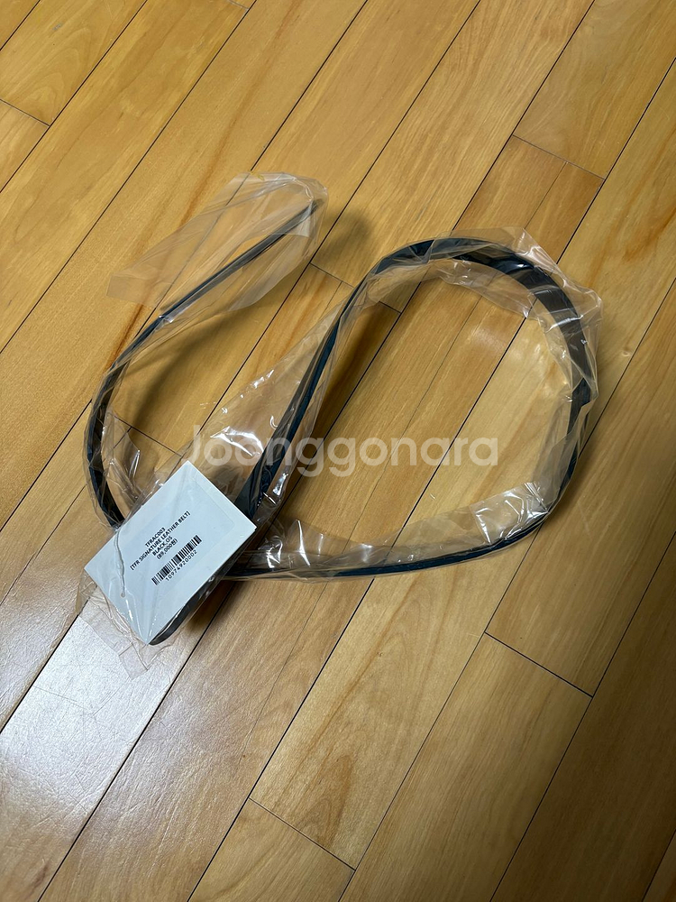 [모한] TFR 시그니쳐 레더 밸트 / 블랙 / 새상품--3