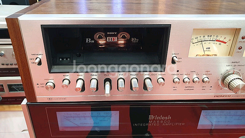 파이오니아 CT-7카세트데크/민트급--2