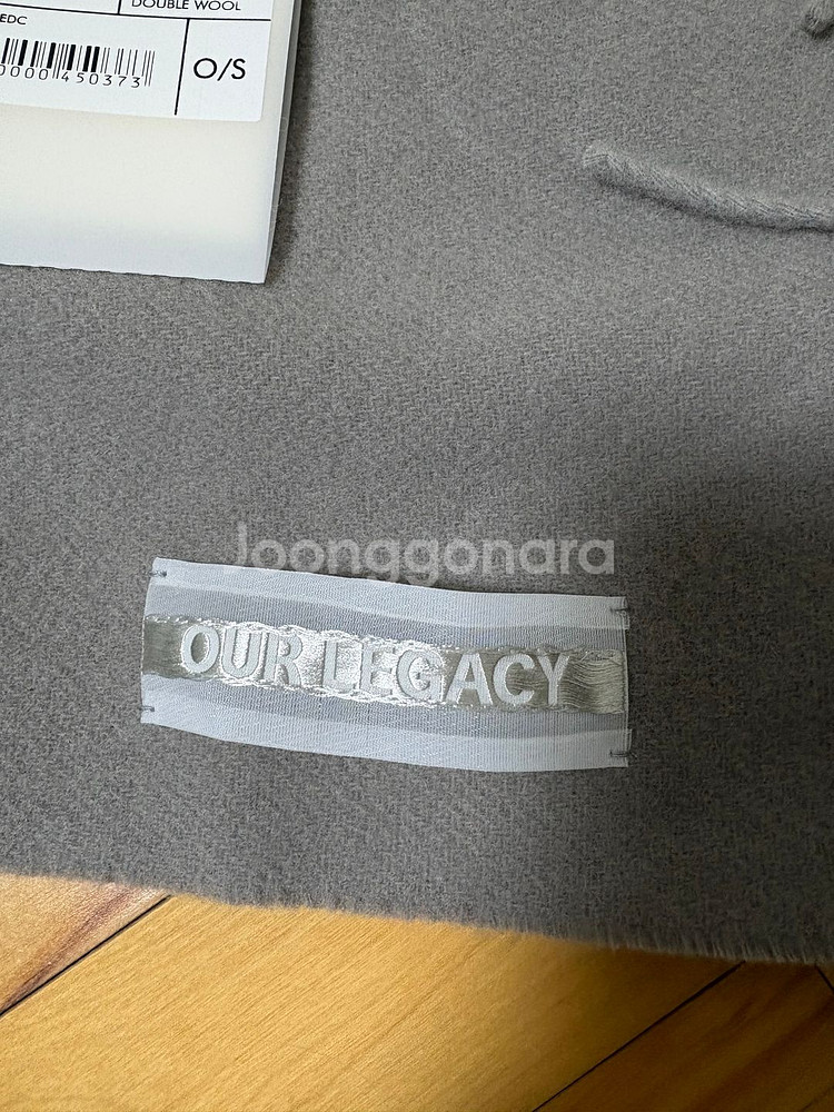 [아워레거시] 에스테이트 스카프 (다크클라우드) / 머플러 / 새상품--3