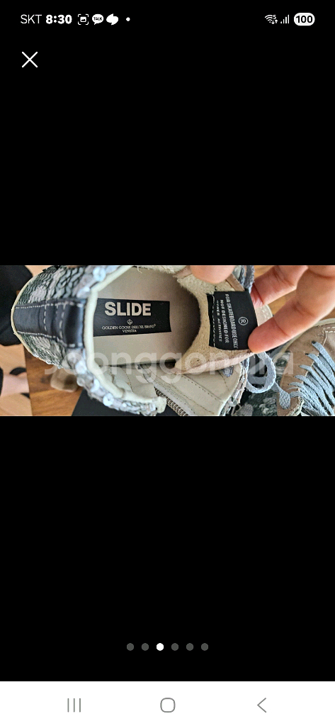 골든구스 슬라이드 하이탑--2