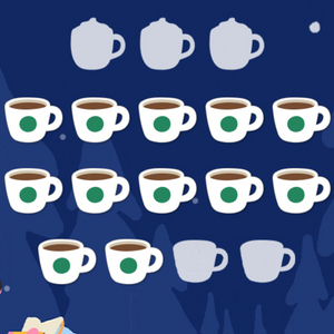 스타벅스 프리퀸시 일반 2개 미션3개 구매원해요 이미지