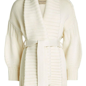 버버리 니트 가디건