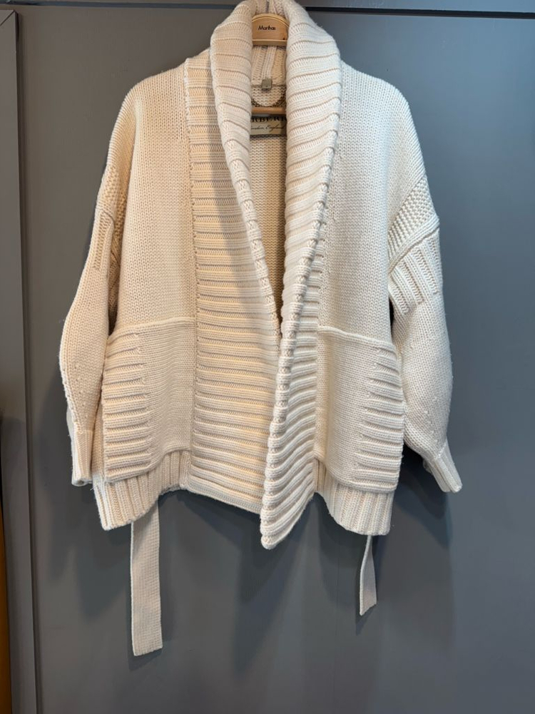 버버리 니트 가디건--5