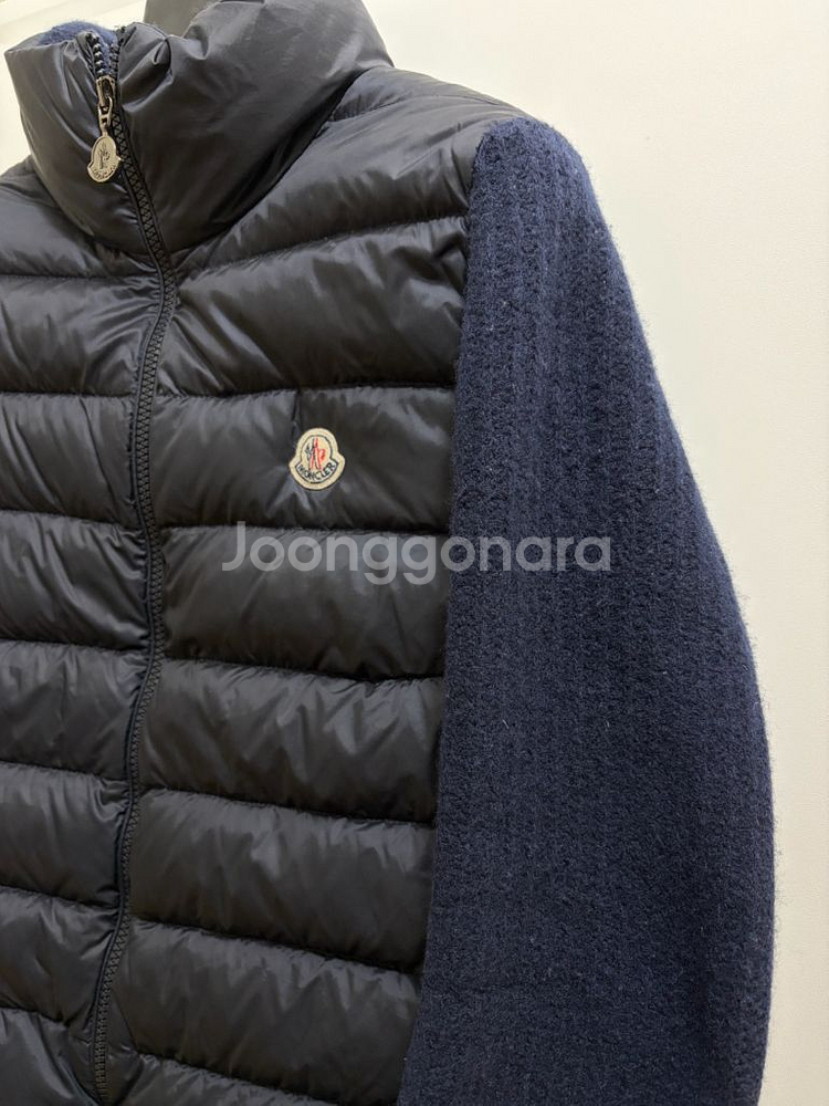 몽클레어 정품 캐시미어 니트패딩 M--2